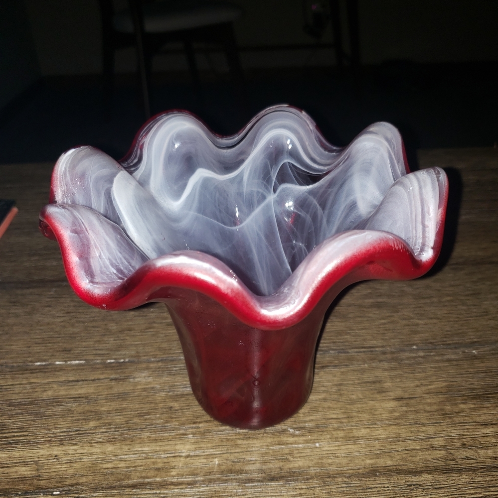 Italian Red Vase